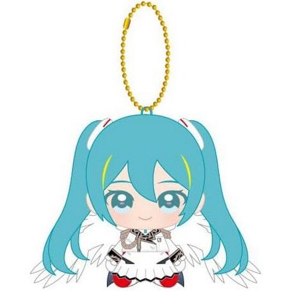Hatsune Miku Wing Gundam Zero Endless Waltz Chibi Seated Plush