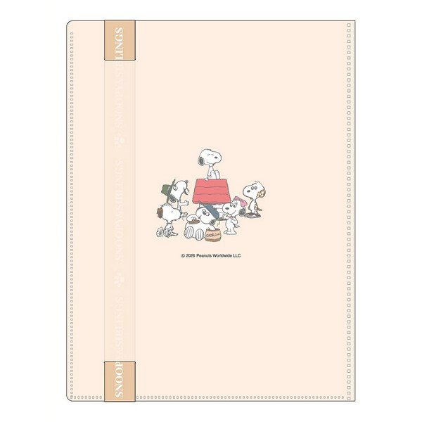 SNOOPY & SIBLINGS Belt 6+1 Clear File