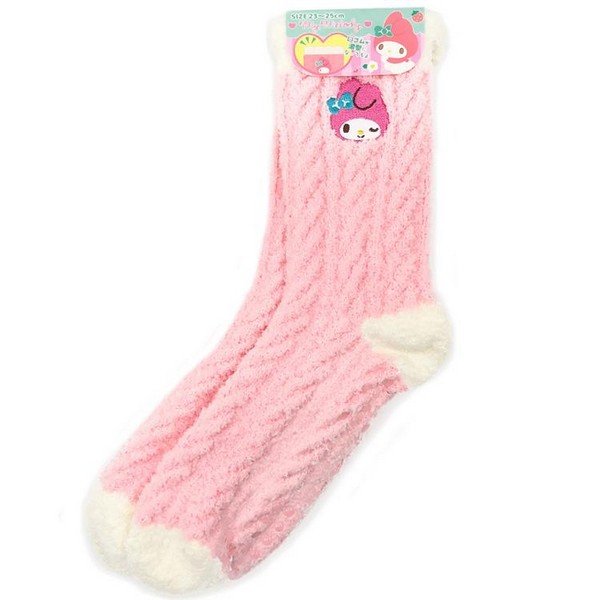 Hangyodon "Cute" Braided-Style Fleece-Lined Socks