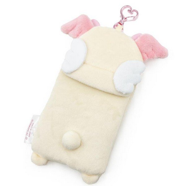 Cinnamoroll : Cinnamo Angel Friend Azuki Fluffy Pass Case Card Holder