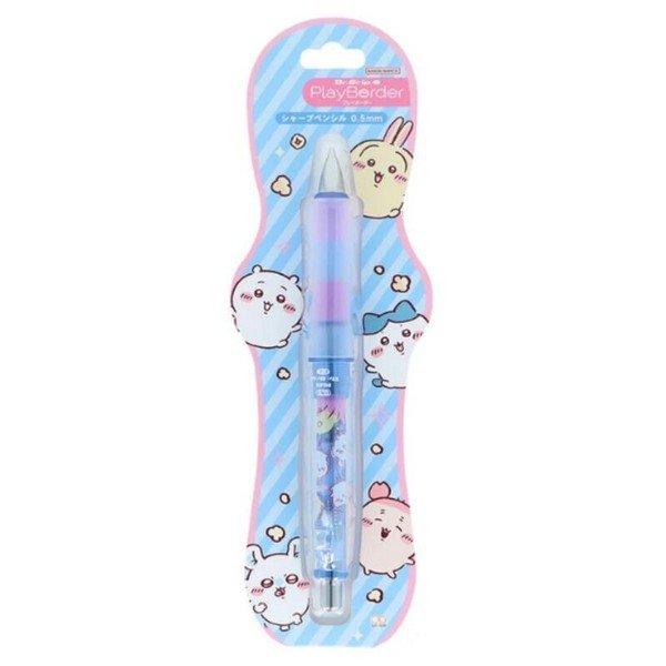 Chiikawa Dr. Grip Play Border Shaker Mechanical Pencil - Popcorn