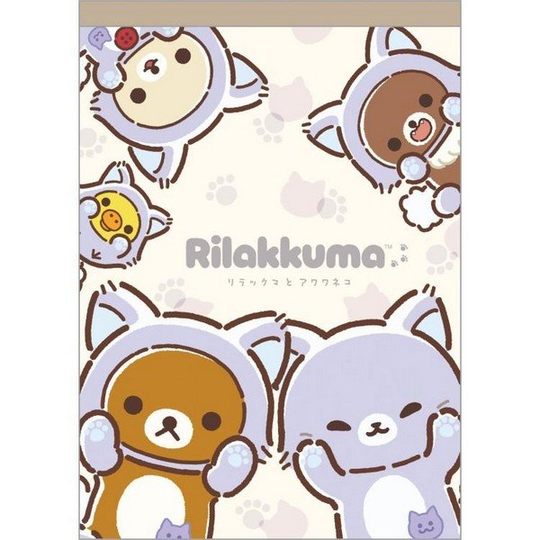 Rilakkuma : Rilakkuma and Awawaneko Memo set