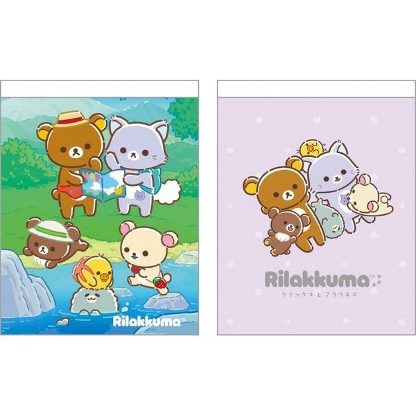 Rilakkuma : Rilakkuma and Awawaneko Letter Envelope Set