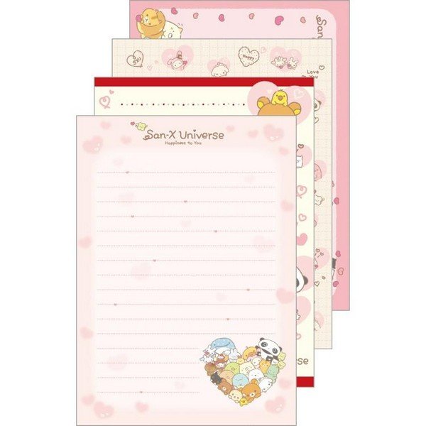 San-X Universe Heart A6 Notepad set