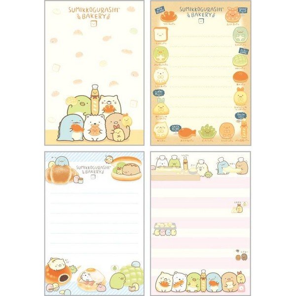Sumikko Gurashi : Bakery Flip-Up Memo Pad