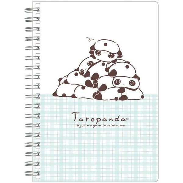 Tarepanda Memo note book (blue) – "Everyday Tarepanda"
