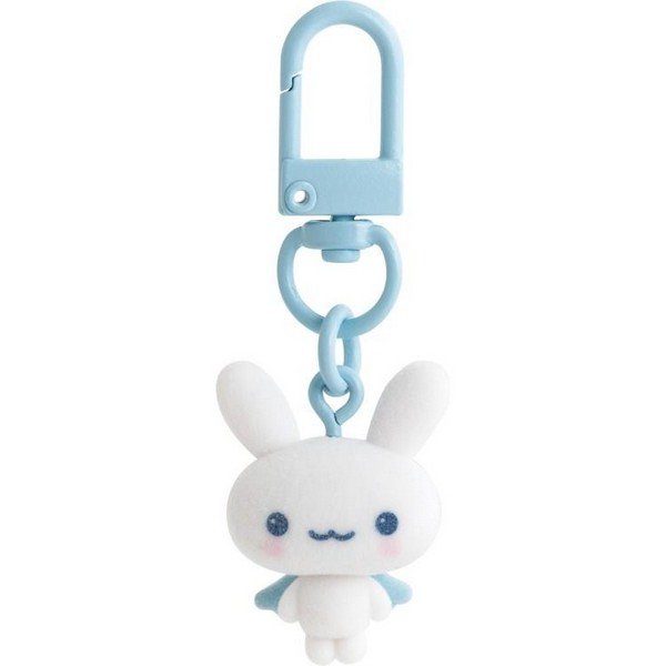 Twin Rabbit Angels : Petit Rinko Flocky Mascot keychain