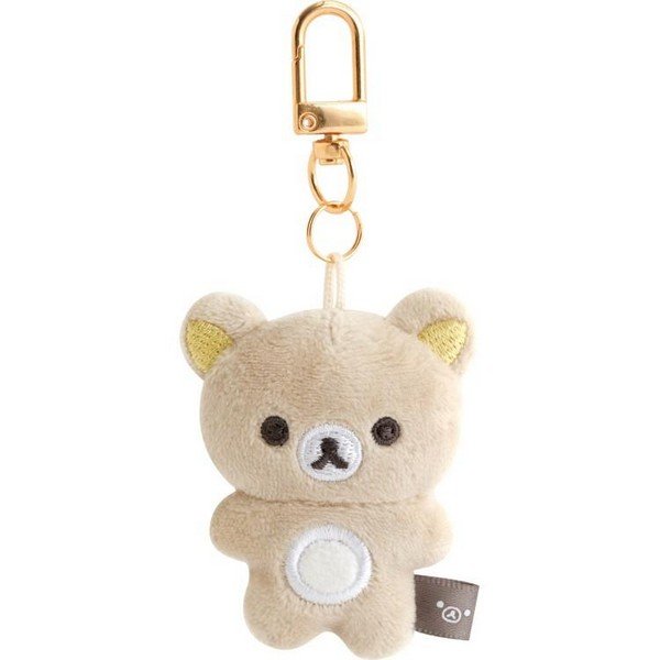 Rilakkuma Puchirinko Plush Keychain