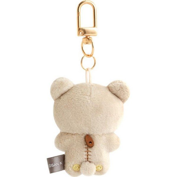 Rilakkuma Puchirinko Plush Keychain