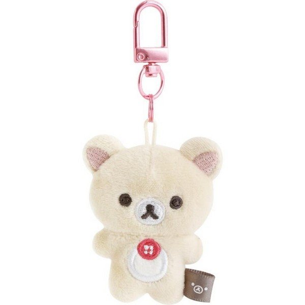 Korilakkuma Puchirinko Plush Keychain