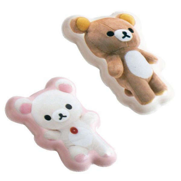 Rilakkuma Plushie-Photo "Squishy" Stickers