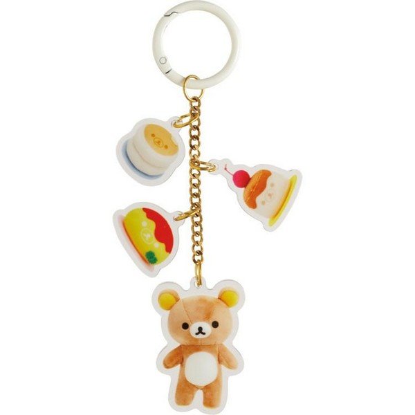 Rilakkuma Plush Photo Keychain