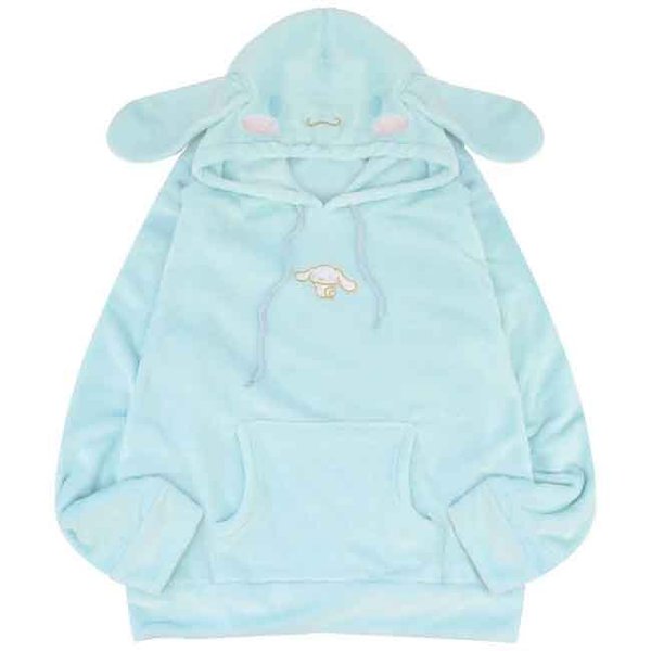 cinamoroll fleece hoodie