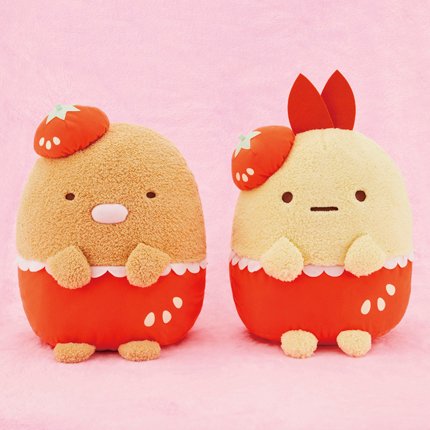 Sumikko Gurashi strawberry soft  toy 