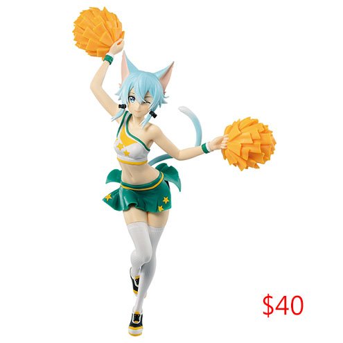 Sword Art Online Figurines Cheerleader (Promotion)