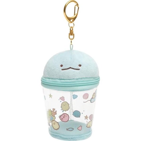 Sumikko Gurashi tokage Bubble tea keychain