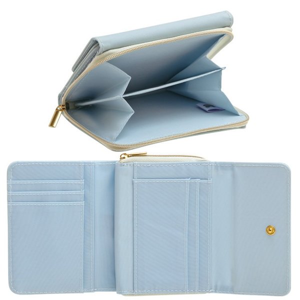 Rilakkuma blue wallet