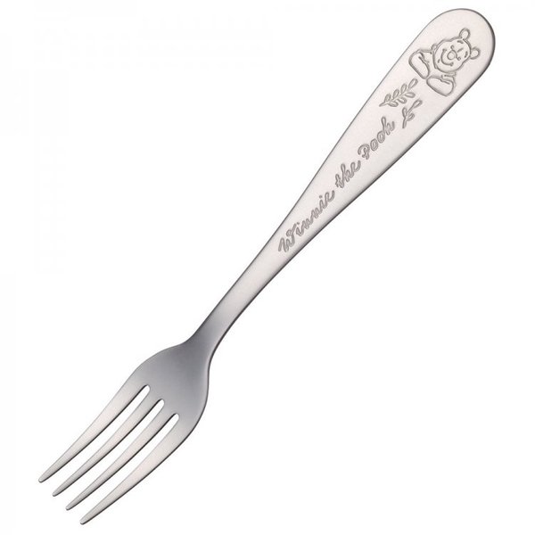 Pooh stainless steel spoon and fork