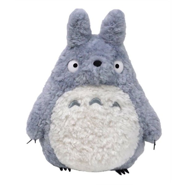 Totoro soft toy (L) fluffy blue