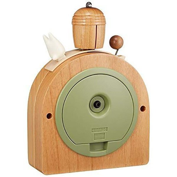 Totoro wooden alarm clock